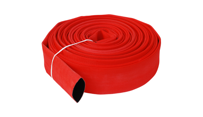 What is the basic structure of the five parts of the fire hose?
