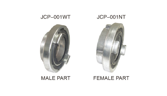STORZ COUPLING WITH THREADING
