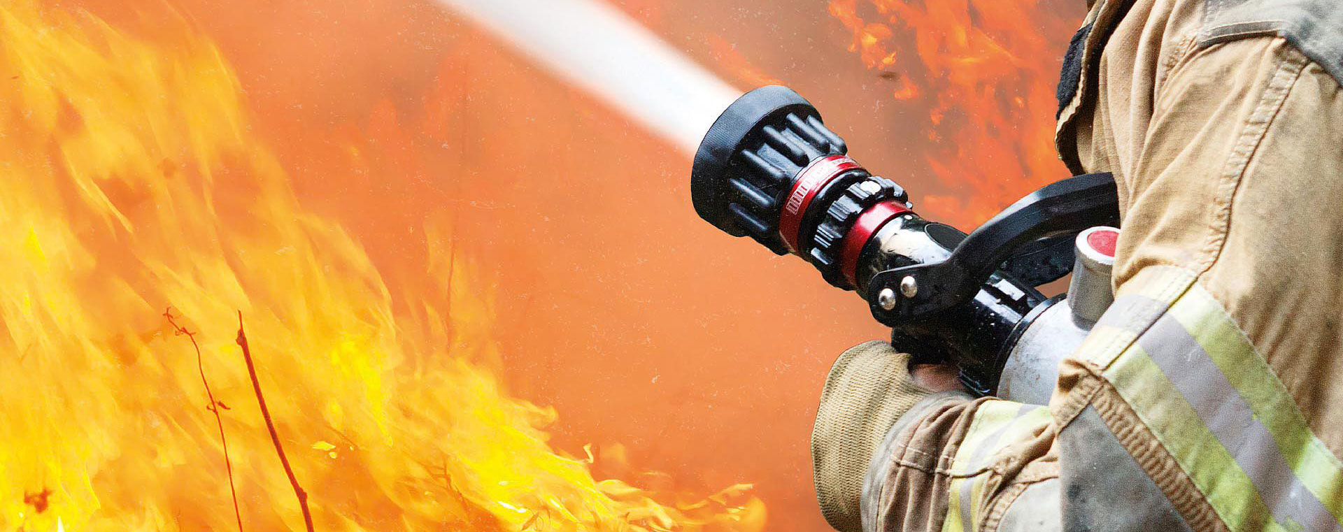 What are the precautions for fire hose wiring?